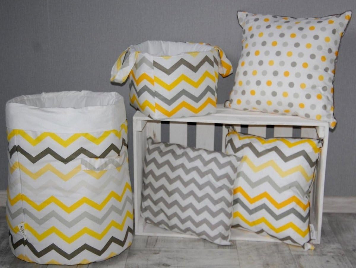 H Panier De Rangement Decoratif Organiseur Chambre Enfant En Tissu Panier A Linge Bebe Taille 35 X 45 Cm Coeurs Kempkids Rangements Bebe Puericulture Okey Marketing