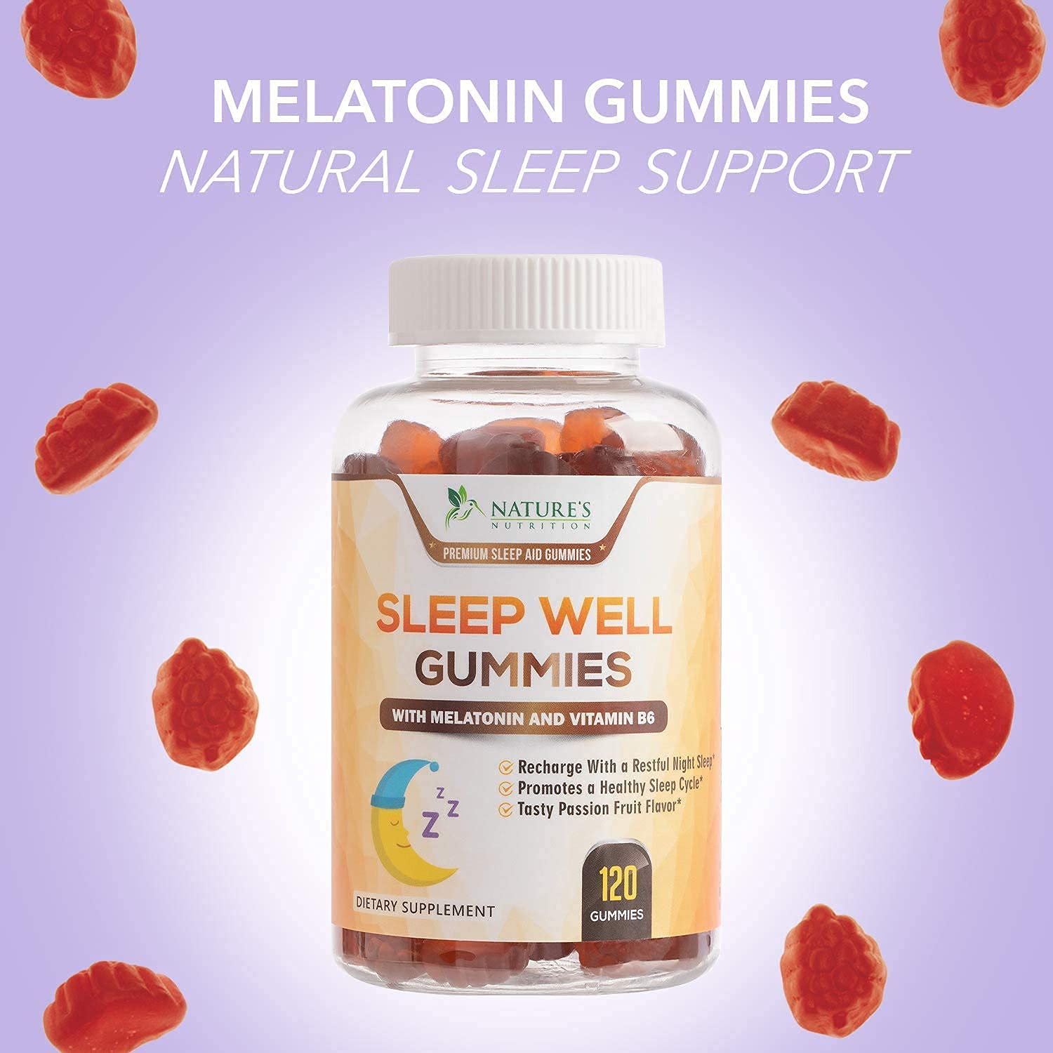 Buy Sleep Support Gummies Fast Acting Extra Strength Melatonin Gummy