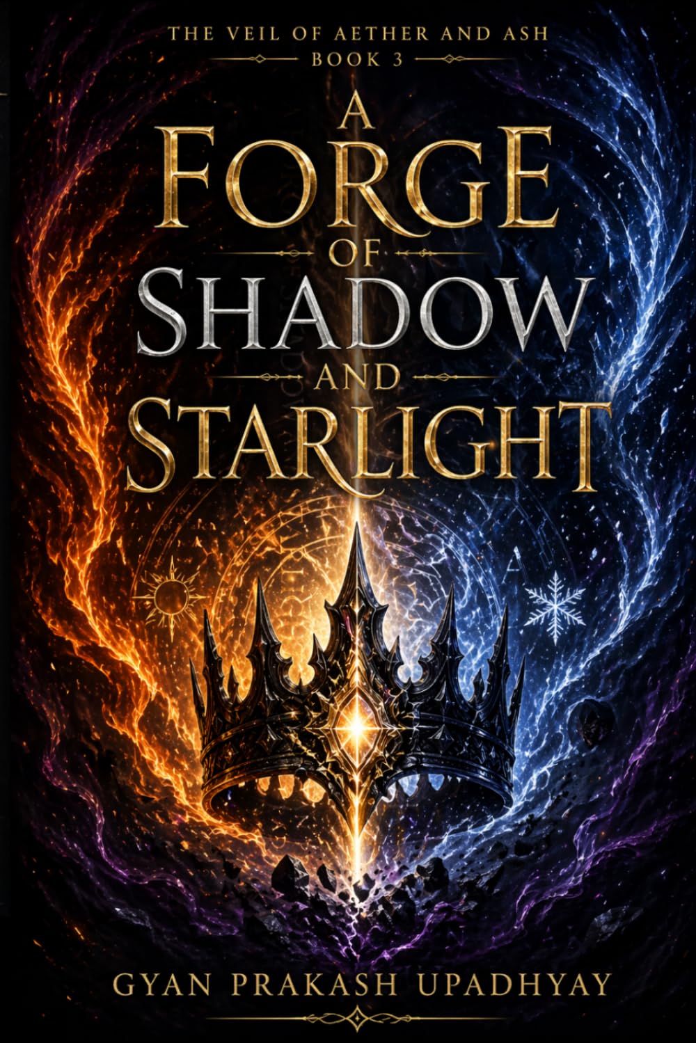 A Forge of Shadow and Starlight: An Epic Romantasy Novel (The Veil of Aether and Ash Book 3)