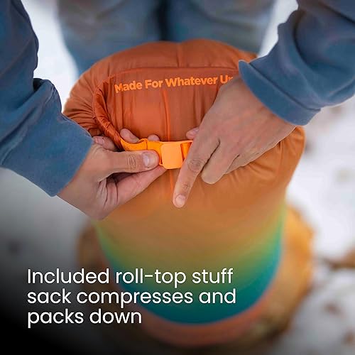 Miniatura 5 de Manta esponjosa Rumpl Original Puffy - Manta de acampar acolchada y cálida, 100% aislamiento de poliéster reciclado, ligera, fácil de empacar,