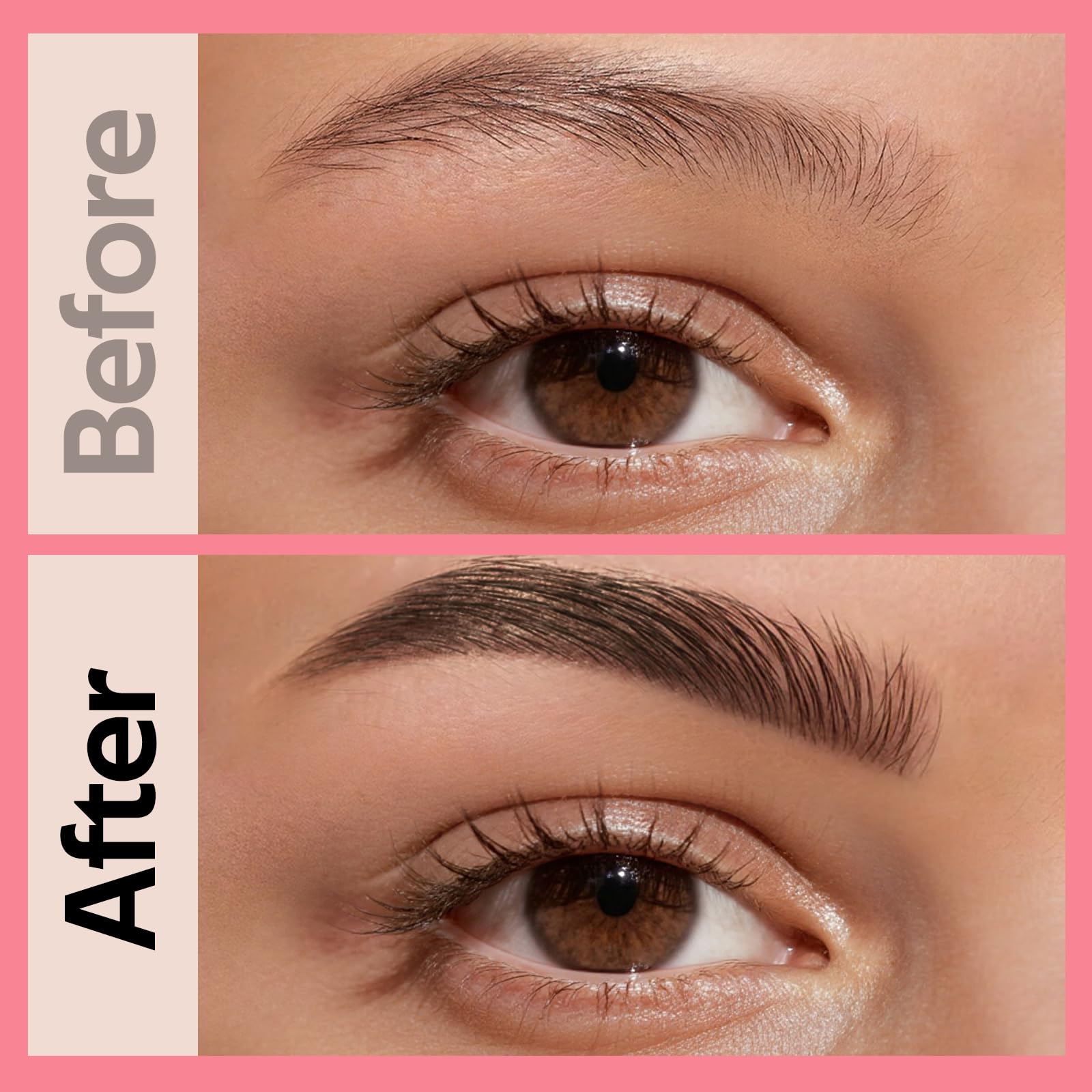 KIMUSE Eyebrow Gel, Tinta per Sopracciglia a Lunga Tenuta, Gel per Sopracciglia Impermeabile, Anti-Transfer, Antisfumatura, 0.17oz