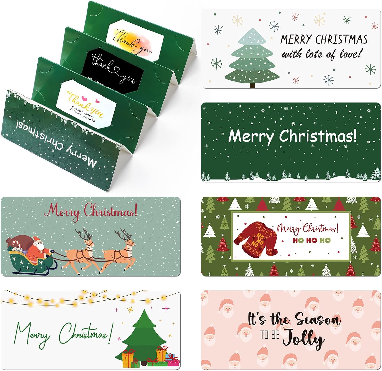 6 Pcs Christmas Surprise Money Holder gift card holder