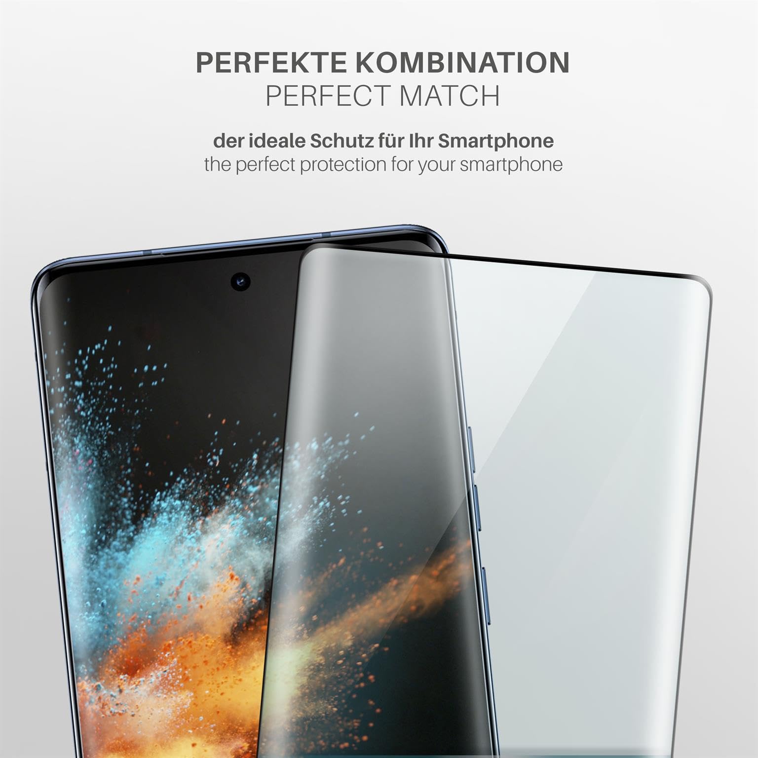 Moex CurveProtect Panzerglas Für Motorola Edge 40 Neo – 3D Vollcover, Randlos, 9H Kratzfest, 2 Stück – Optimaler Displayschutz