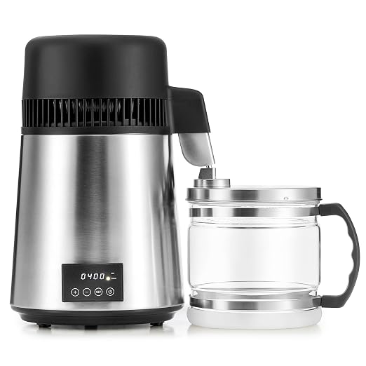 CO-Z 1.1 Gallon Water Distiller with Timer Reservation