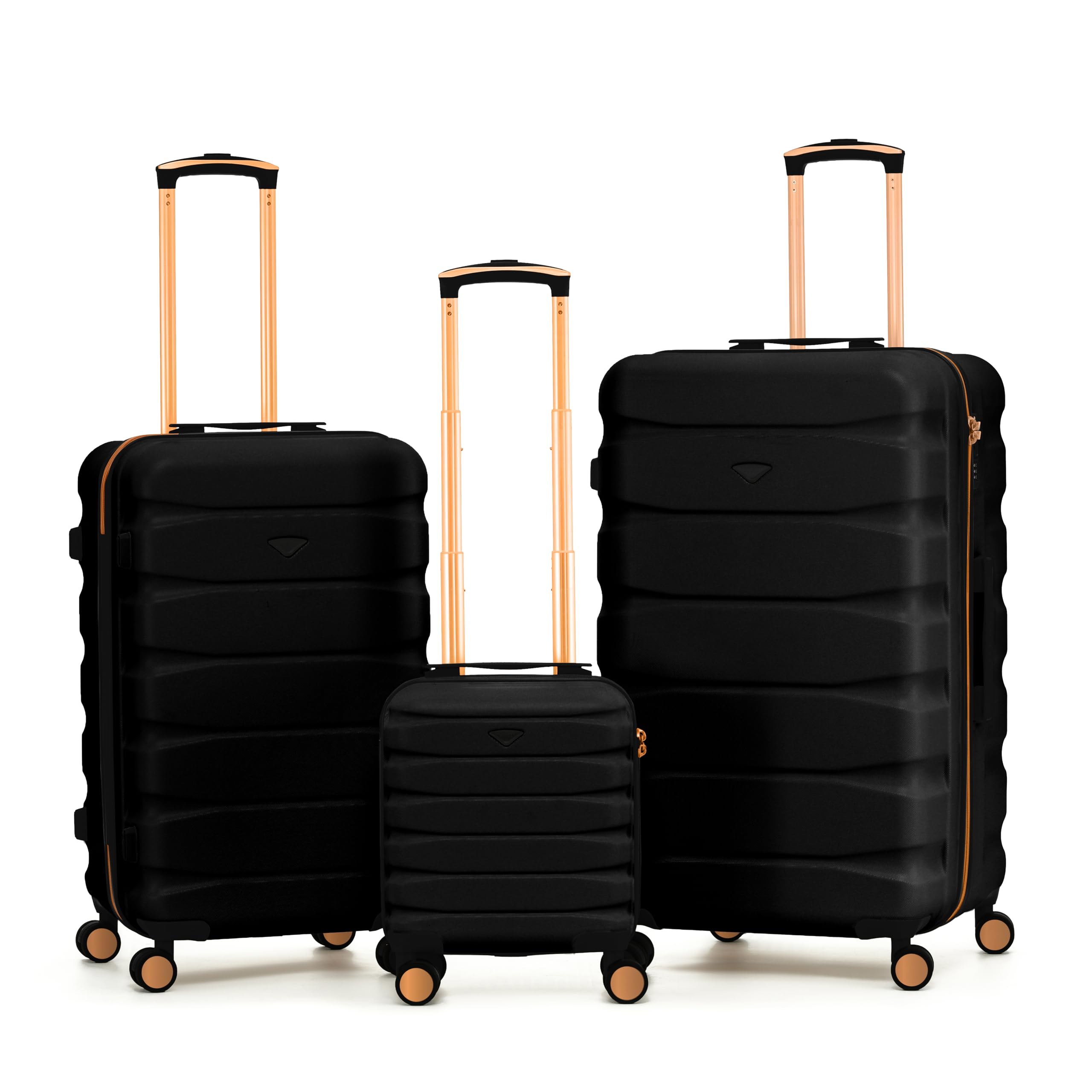 Flight Knight Lightweight 4 Wheel ABS Hard Case Medium Suitcase Approved for Over 100 Airlines Including easyJet, British Airways, Ryanair, Jet2, Emirates & Many More - Check-in Medium Size 25" — view 34
