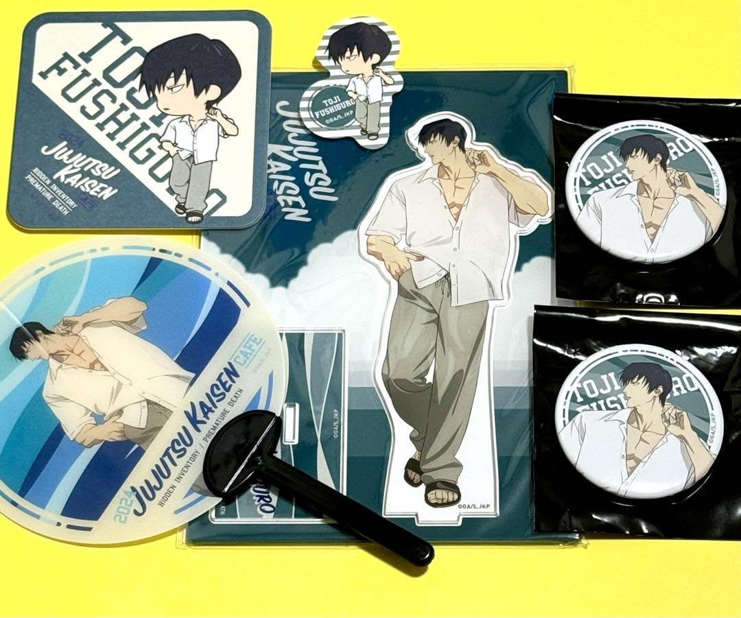 Amazon.co.jp: 伏黒甚爾 グッズセット 呪 廻 呪 廻カフェ コラボカフェ