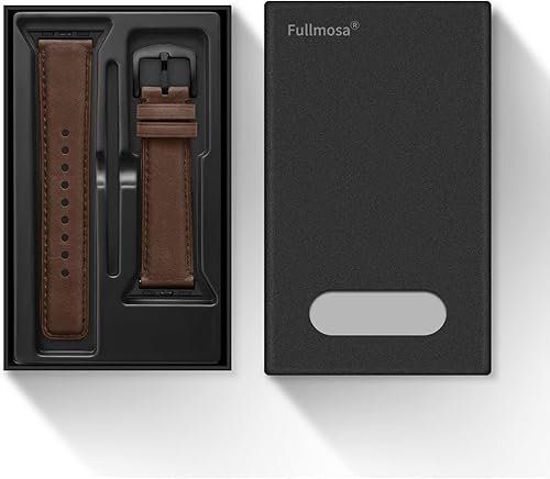 Miniatura 7 de Fullmosa Yola - Correa de cuero para iWatch Series SE7654321, Nike+, Edition, Sport