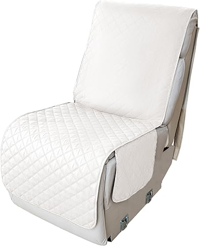 Miniatura 18 de HDCAXKJ 100% Fundas impermeables para sofá seccional reclinable en forma de L, funda de sofá reclinable acolchada lavable, fundas de esquina para