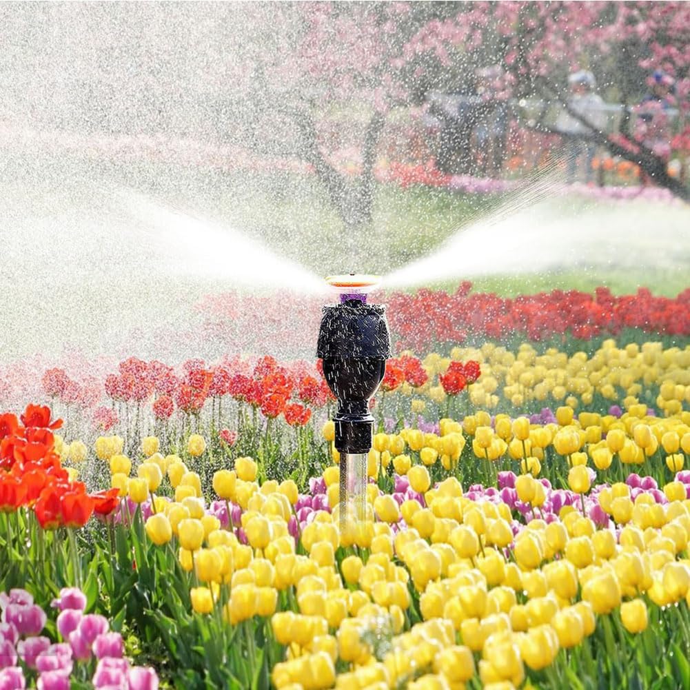 Rasensprenger, 360 Grad Gartenbewässerungssystem für landwirtschaftliche Bewässerung und Pflanzenpflege