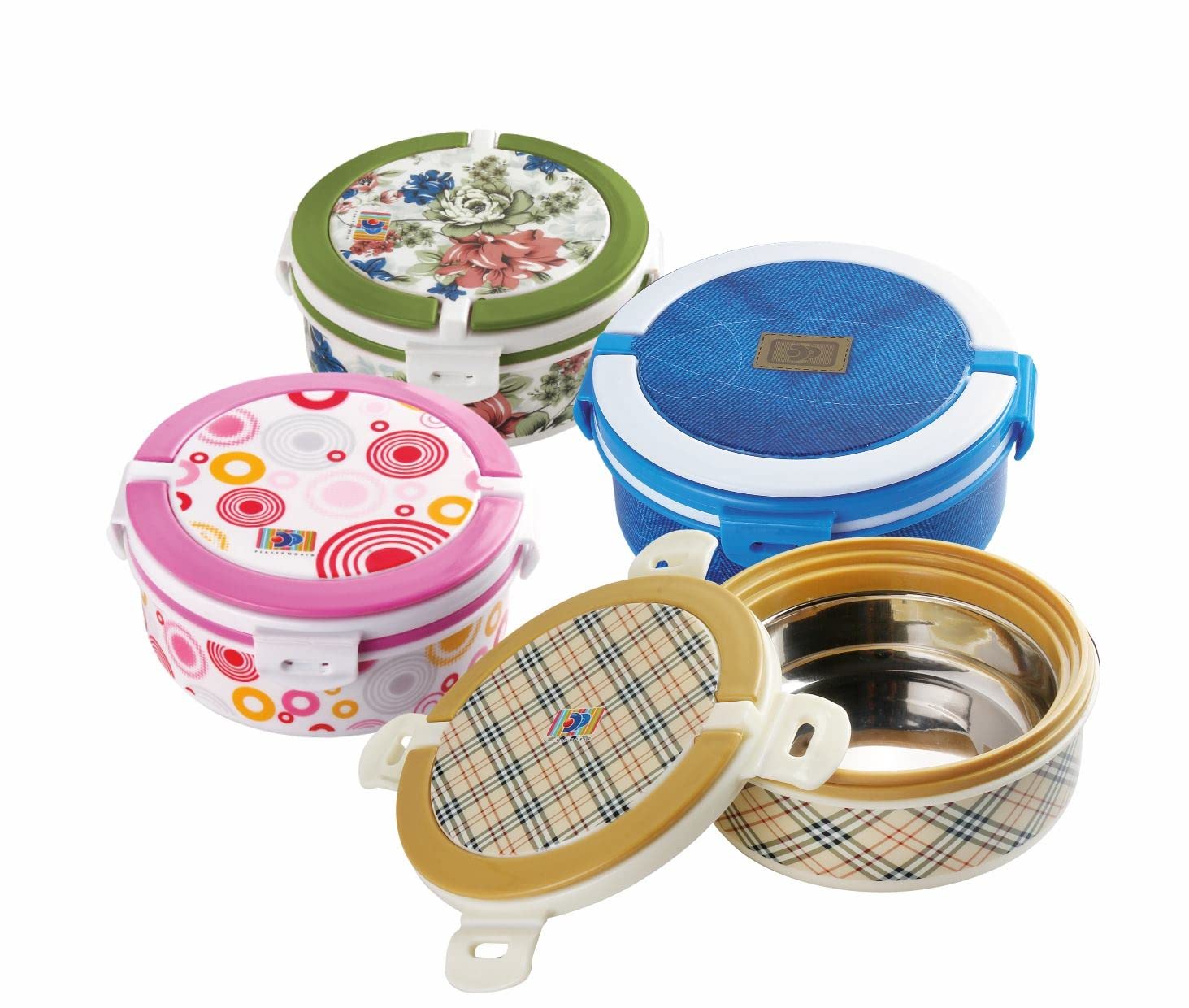 Buy Perpetual Bliss Fruit Theme Stainless Steel Lunch Boxes for Kids