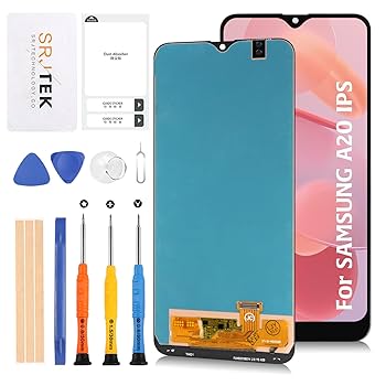 Galaxy スクリーン交換 修理キット 部品 デジタイザー アセンブリ Amazon.co.jp: SRJTEK For Samsung Galaxy A20 A205 液晶パネル