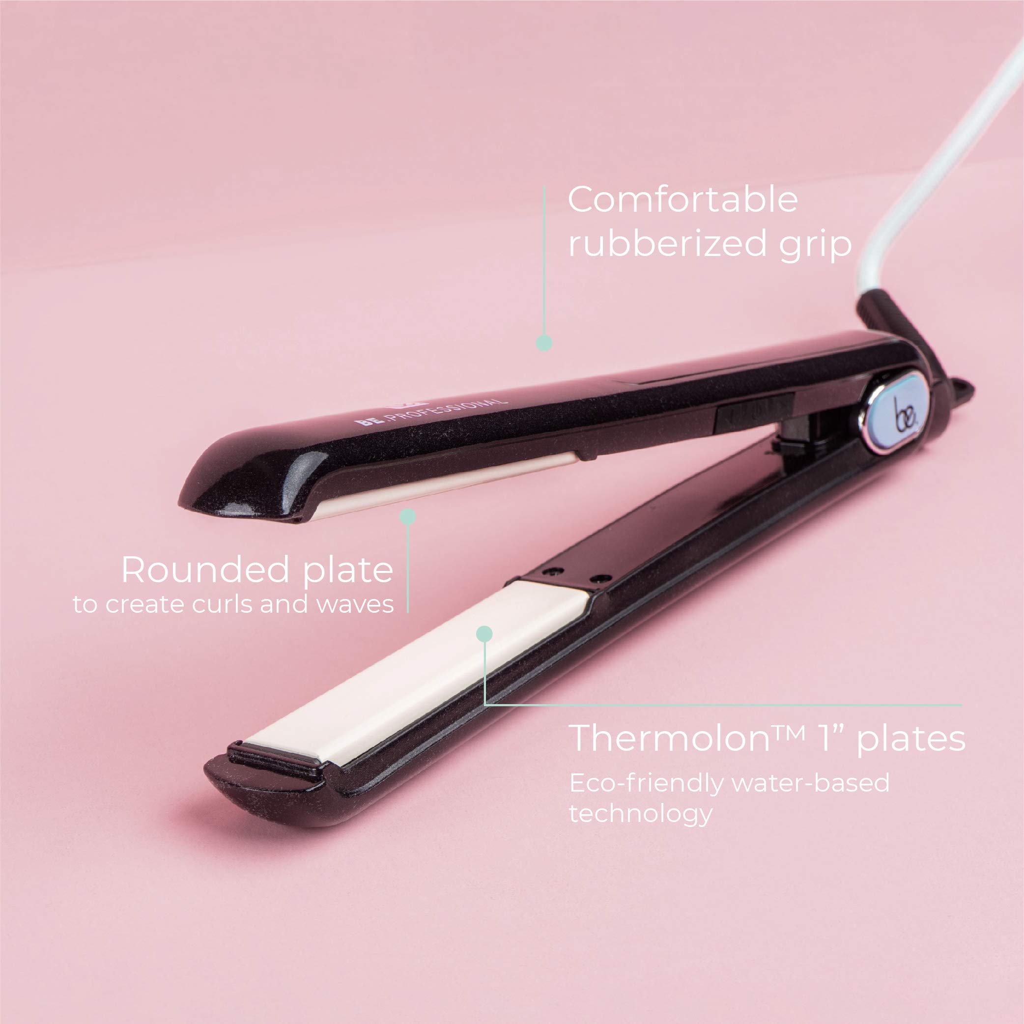 Be.Professional Digital Thermolon Flat Iron 1.5 main image 3