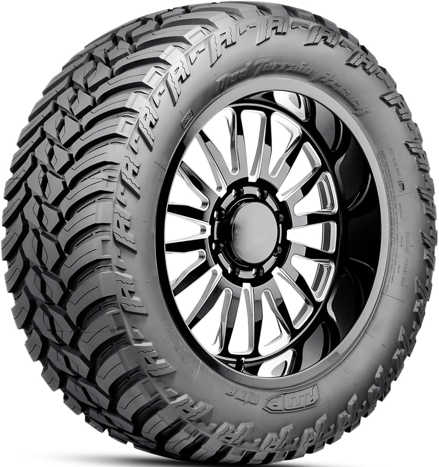 AMP Terrain Attack M/T A LT35/13.50R24 118 Q,Black Side Wall