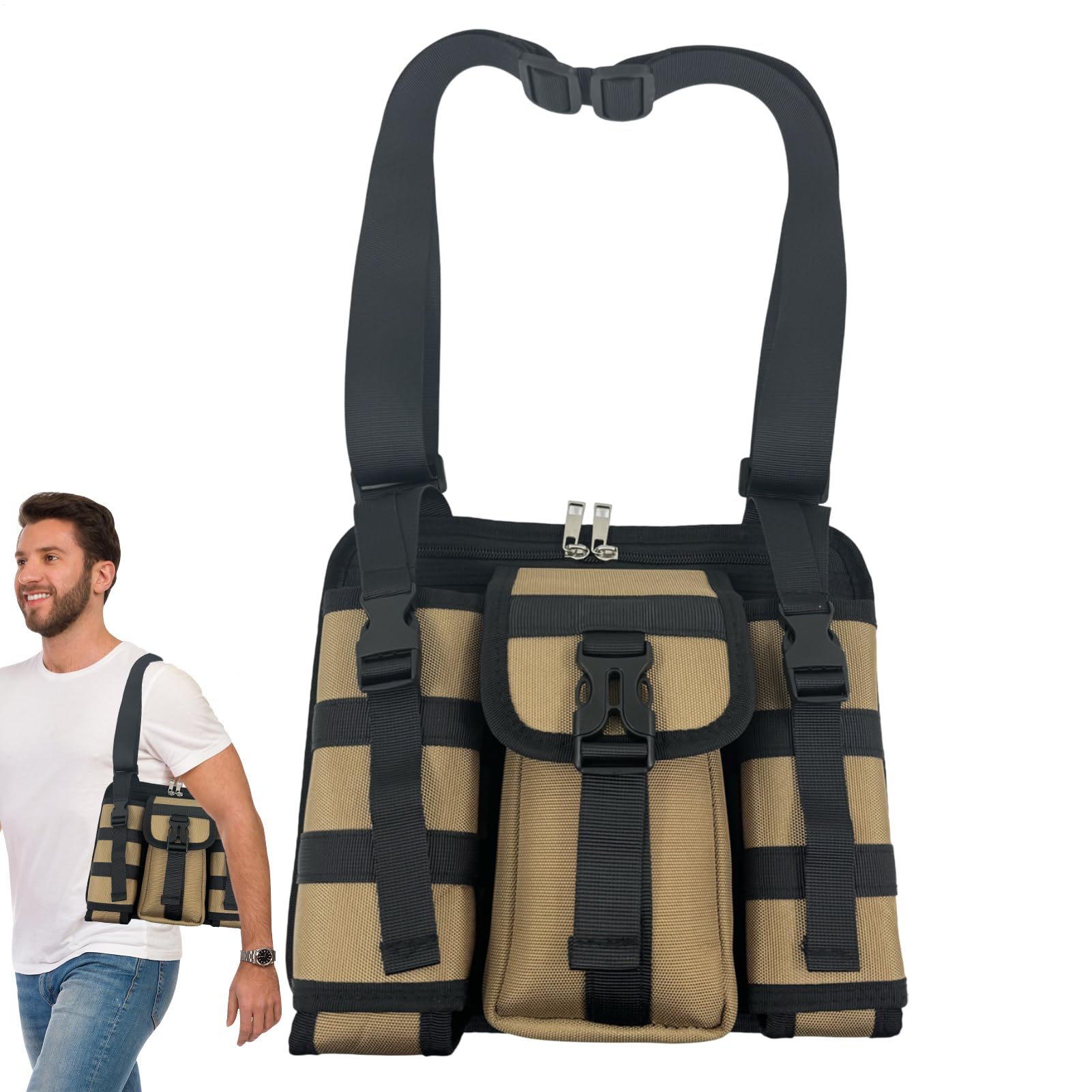 Organizador impermeable contra la lluvia y el desorden para teléfono, cartera y trabajo