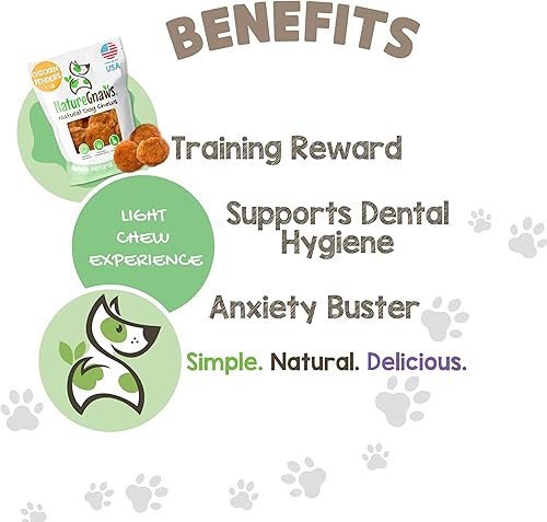 Miniatura 4 de Nature Gnaws Cecina de pollo para perros, fabricada en los Estados Unidos, golosinas masticables naturales de primera calidad para perros, sin