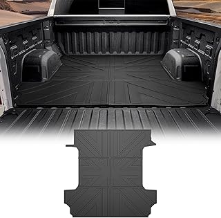 5.8FT Bed Mat Compatible with 2019-2025 Chevy Silverado 1500&GMC Sierra 1500 Truck Bed Liner