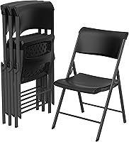 Vista 14 de LIFETIME Silla plegable con marco A, paquete de 4, granito blanco