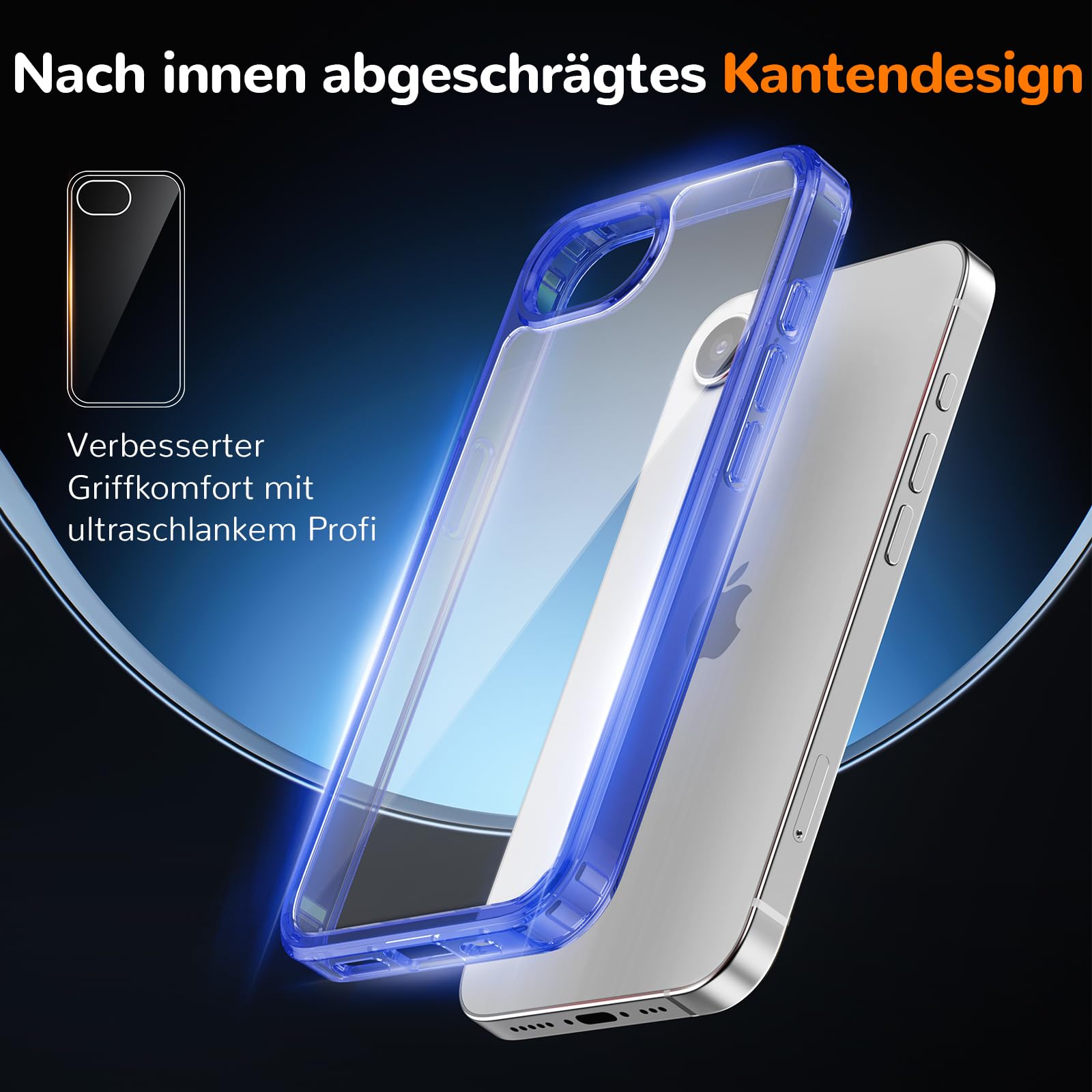 Clear Case for iPhone 15, Ultra Thin, Shockproof TPU Cover, Anti-Yellowing, Crystal Clear, Phone Case for Apple iPhone 15 - Clear — view 498