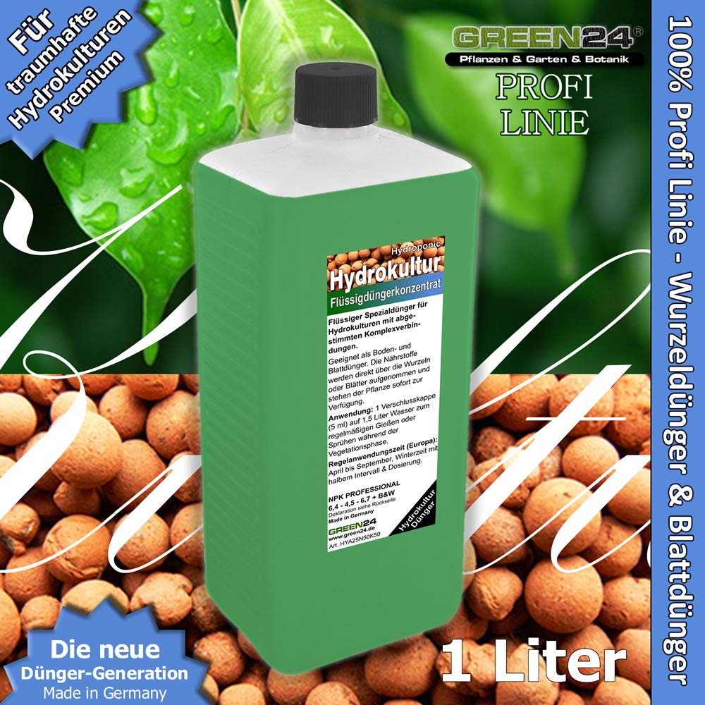 GREEN24 Hydrokultur nawóz płynny XL 1 litr Hydroponic NPK