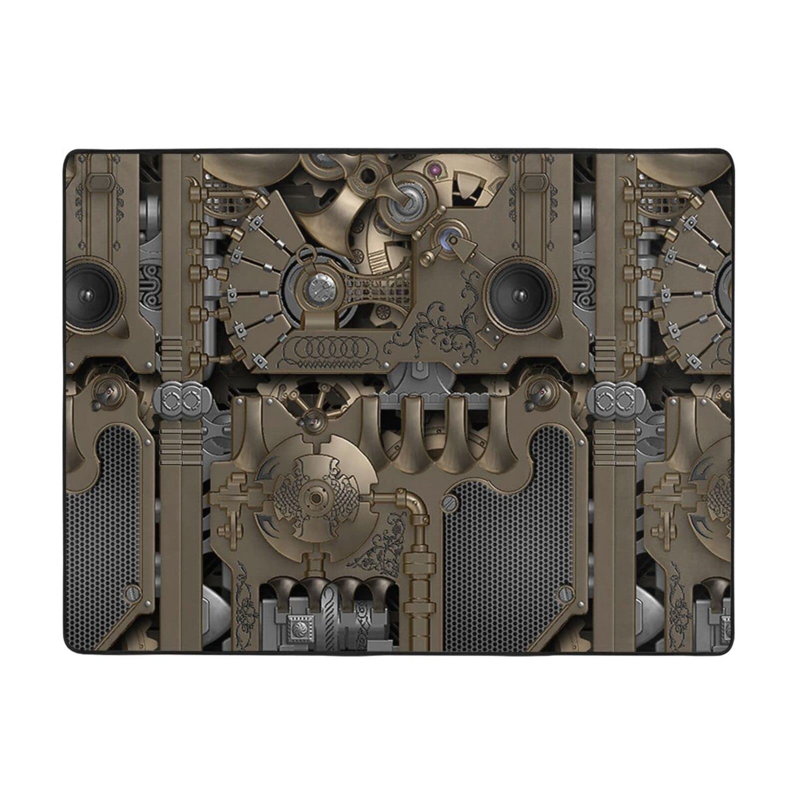 Tapis mécanique Steampunk pour une chambre design ou un balcon abrité