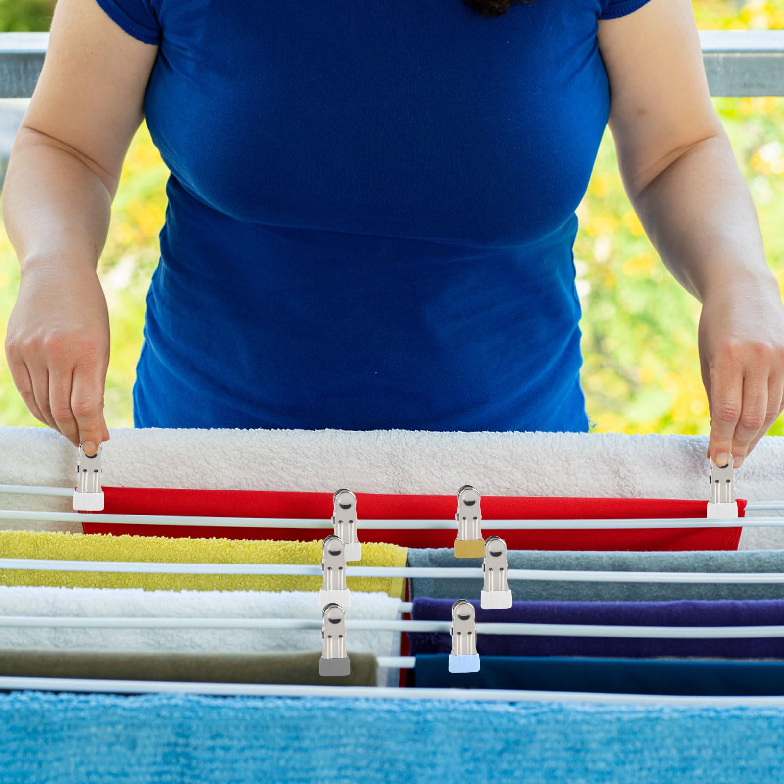 30 Stück Metall Klemmen Mini - Federklemmen Für Basteln & Haushalt