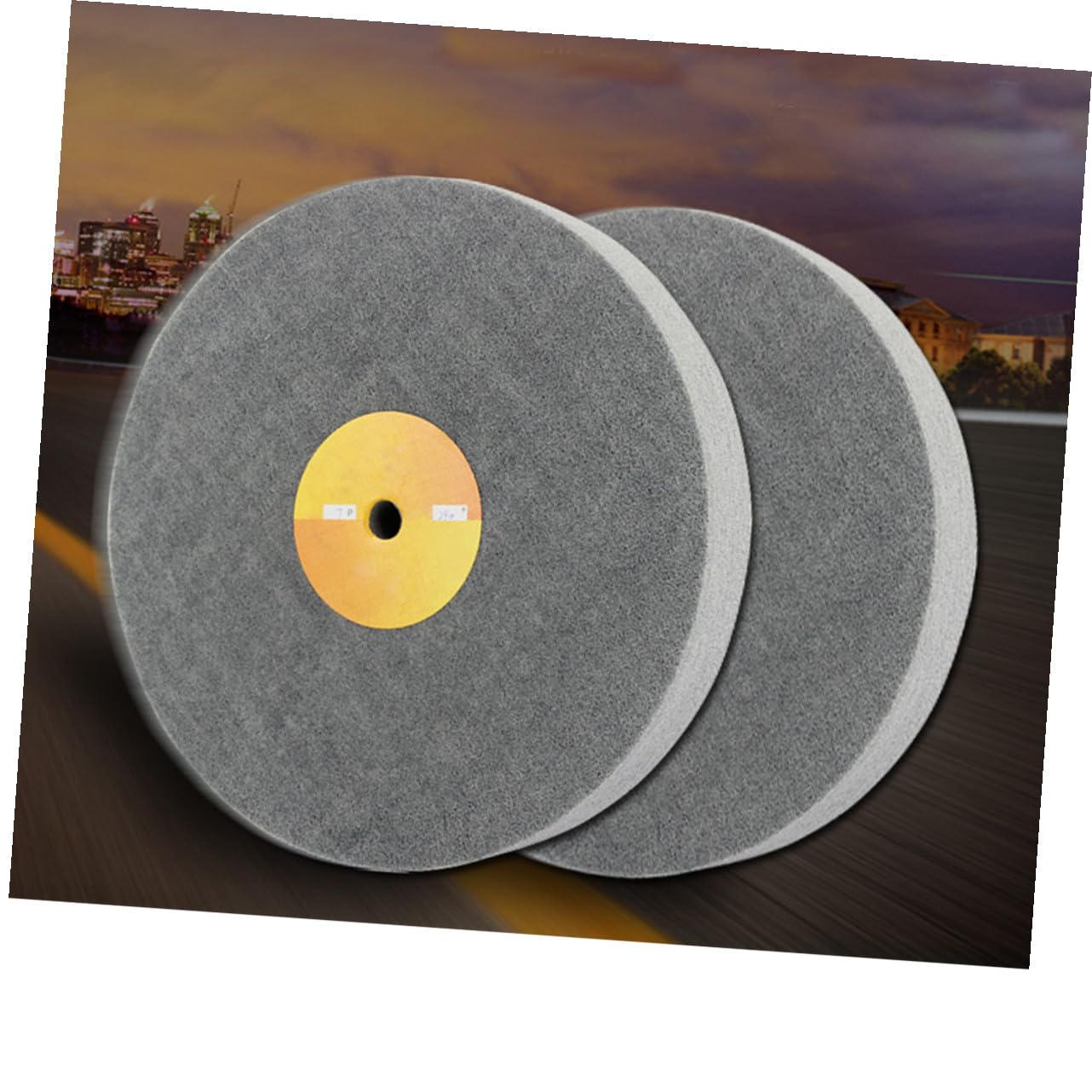 Hemobllo 10piezas Rueda De Pulido De Nylon Disco Abrasivo Para Pulido De Metal y Madera De Efecto Brillante y Alta Eficiencia Para Inoxidable