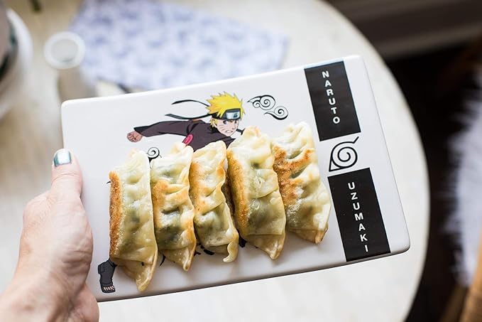 JUST FUNKY Naruto Shippuden Set de Sushi 3 Piezas Cerámica miniatura 2