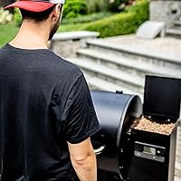 Vista 6 de Bear Mountain BBQ FK13 Premium - Gránulos ahumadores de madera dura suave y afrutada para asar al aire libre, 20 libras (paquete de 4)