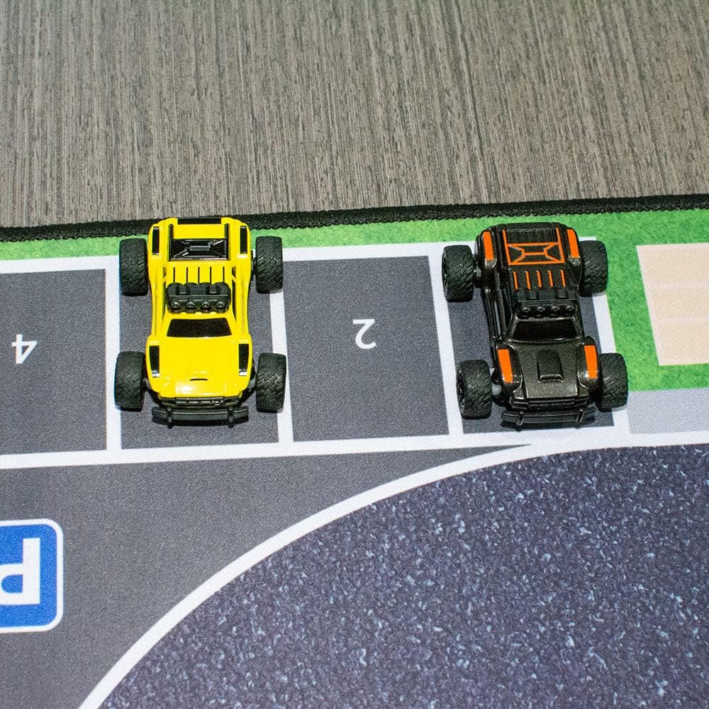 Turbo Racing Baby Monster 1:76 Scale Monster Truck RTR Remote Control Mini on-Road Models Fast Rc Car Vehicles (Yellow)