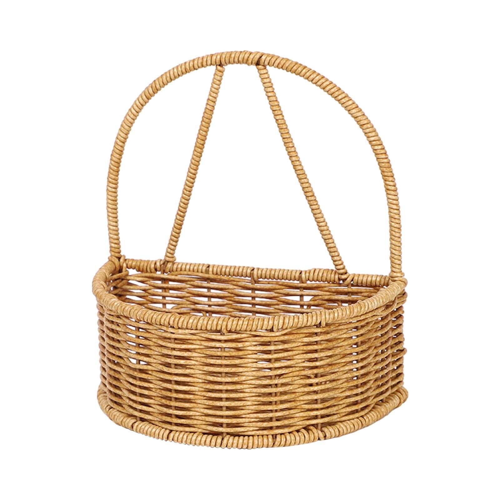 Hanging Storage Basket Handwoven Storage Organizer for Office Kitchen Closet | Racks & Holders | Kitchen Storage & Organization | Kitchen, Dining & Bar-image-7
