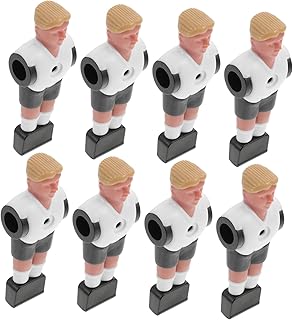 24 Peças Máquina De Bola De Futebol Peças De Mesa De Pebolim Atleta De Futebol Figuras De Futebol Estatuetas De Futebol Mini Acessórios Acessório De Mesa De Pebolim Resina Modelo