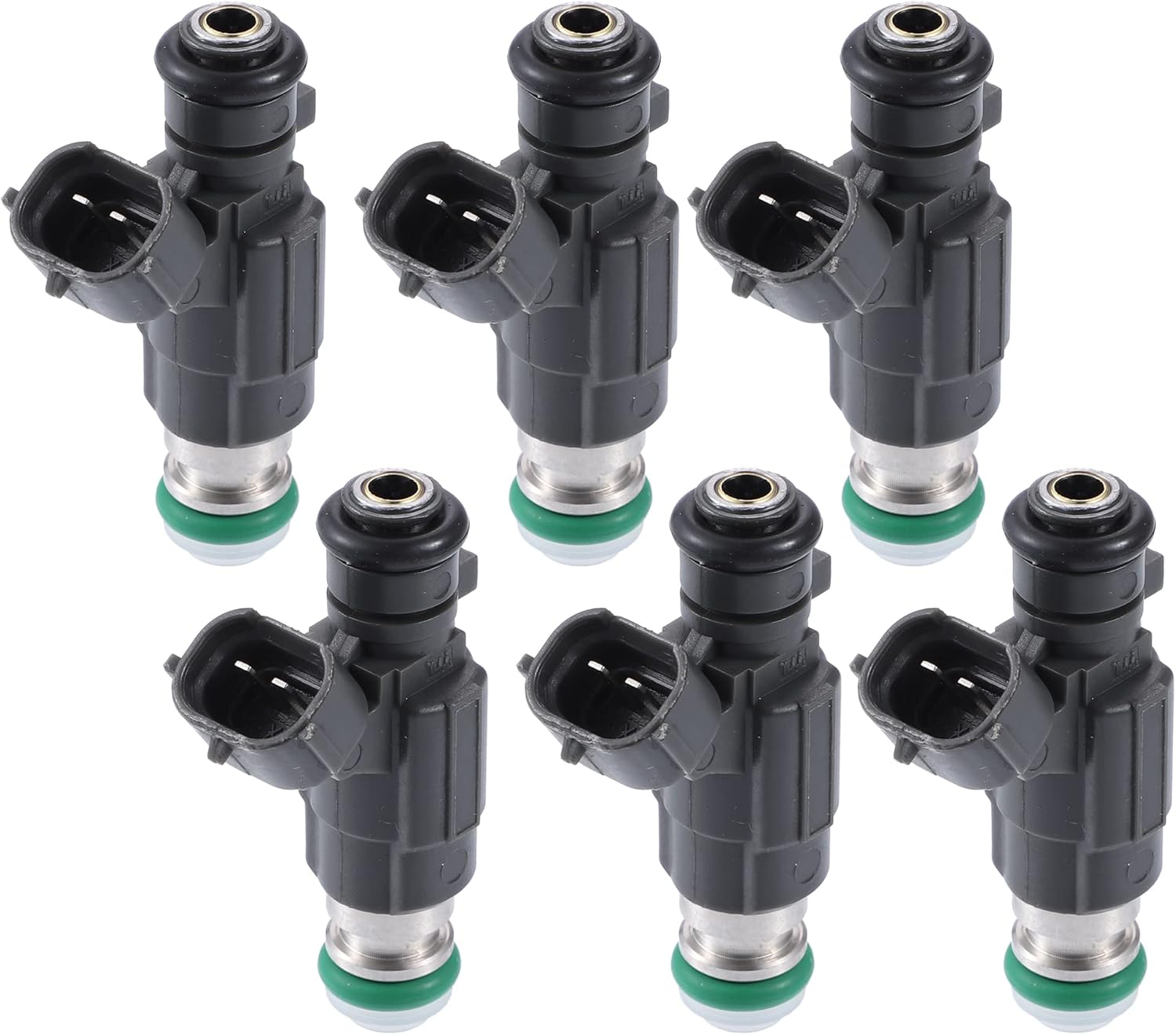 X AUTOHAUX 6 Pcs 16600-AE060 FBJC101 Fuel Injector for Nissan Altima 2002-2005, Maxima 2002-2003, Murano 2003 3.5L VQ35DE VK45DE Engine