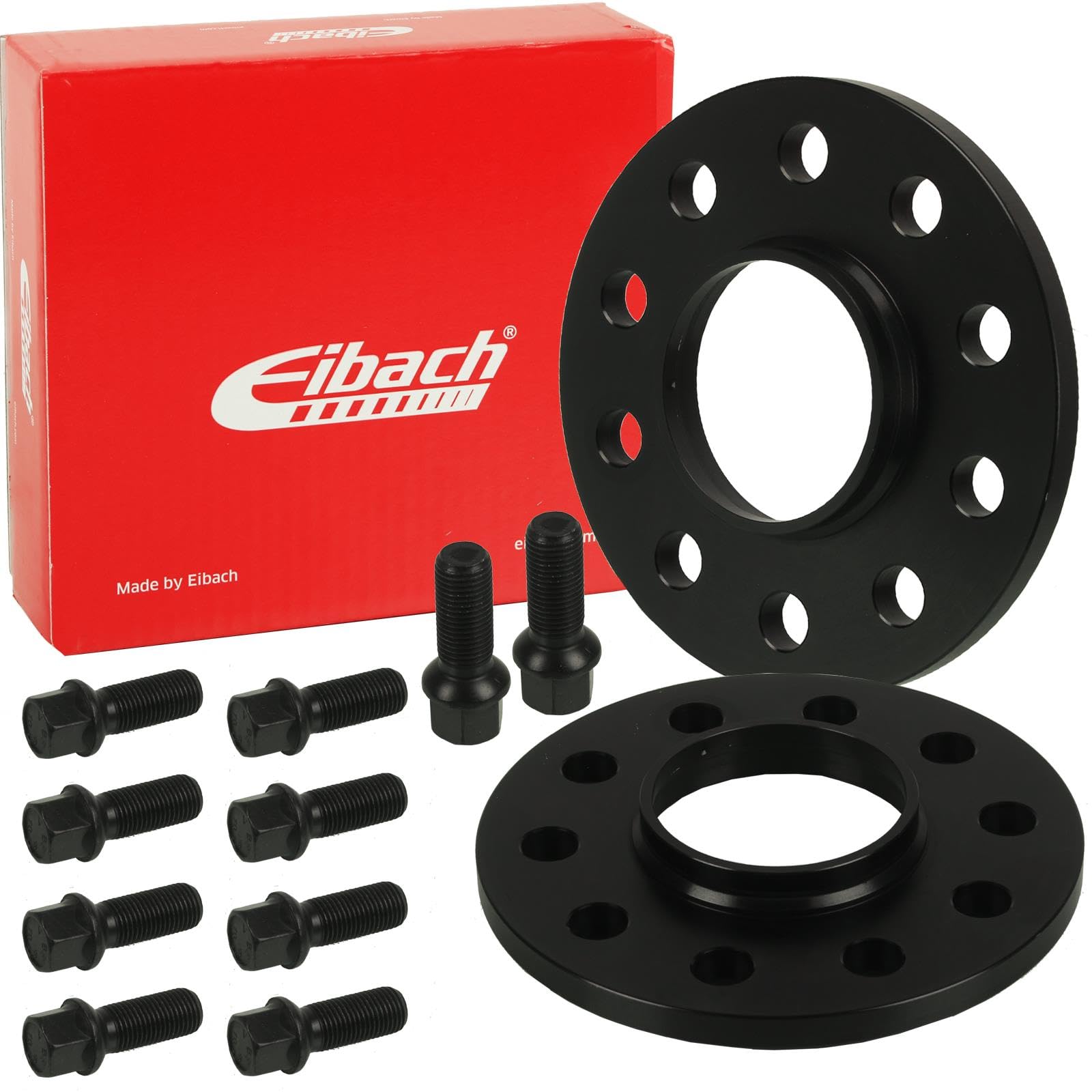 Eibach Pro-Spacer 24mm Spurverbreiterung Schwarz | S90-2-12-004-B + S1-6-14-50-40-17-B für A4 B8 A5 A6 A7 4G C7
