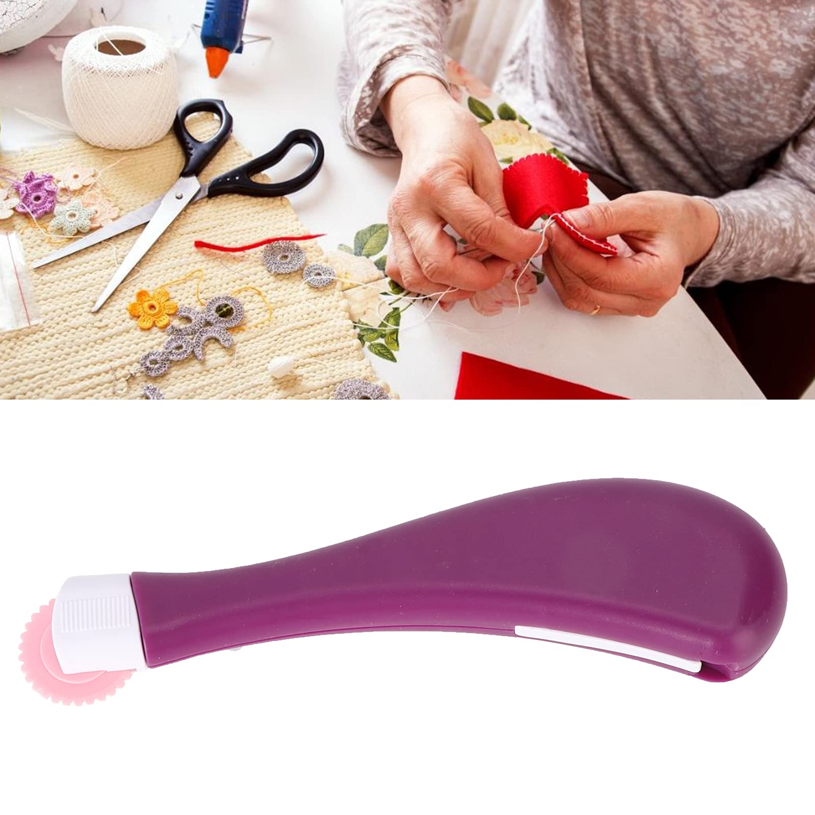 Rueda De Coser, Punta De Aguja, Rueda De Rastreo, Rueda De Coser, Rueda De Rastreo, Herramienta De Costura para Pared De Papel De Tela