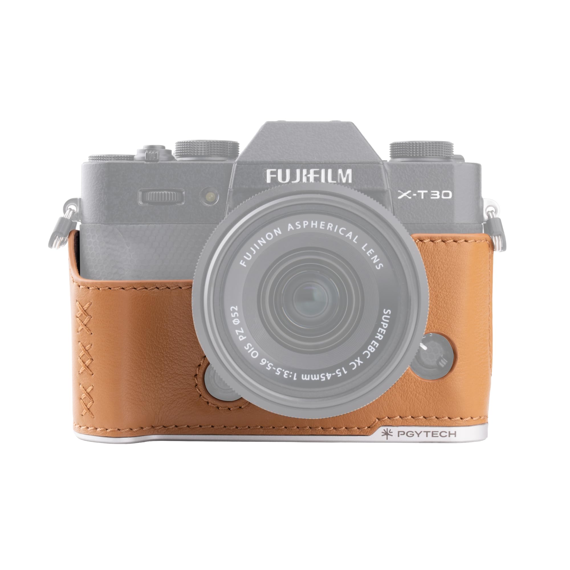 PGYTECH Genuine Leather Camera Half Case for FUJIFILM X-T30