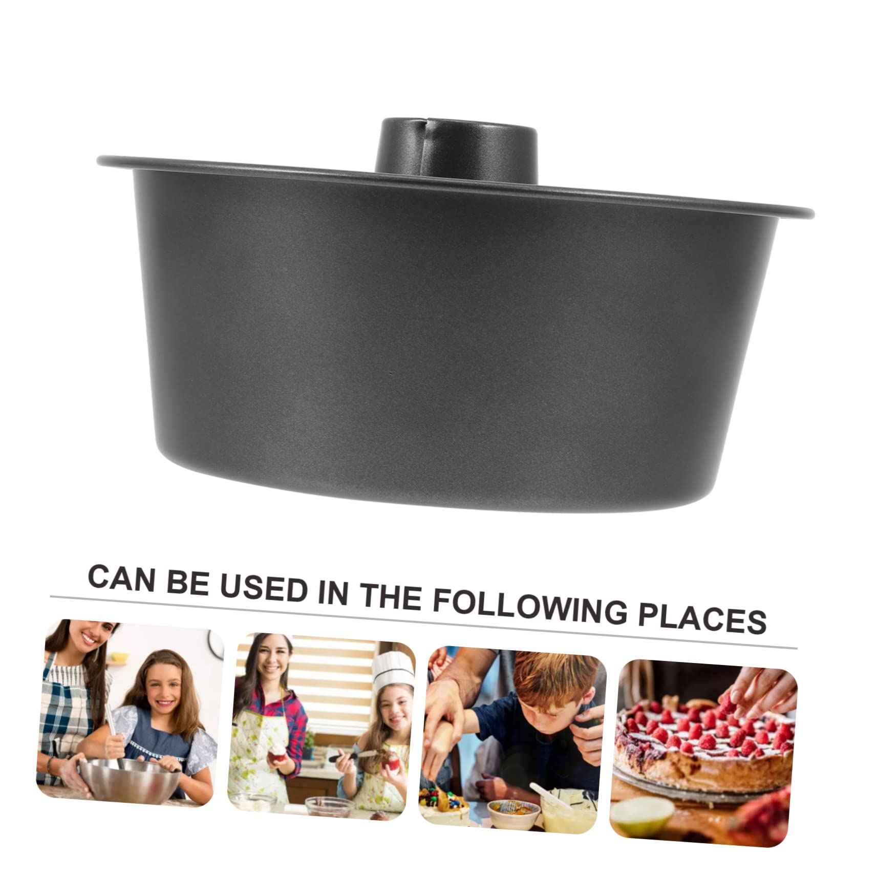 PRETYZOOM Molde Para Tartas De 3 Piezas Molde Nórdico Para Tartas Molde Para Hornear Gomitas Molde Para Pan De Estaño Molde Para Pan Con Fondo Extraíble Molde Para Pasteles Molde Para