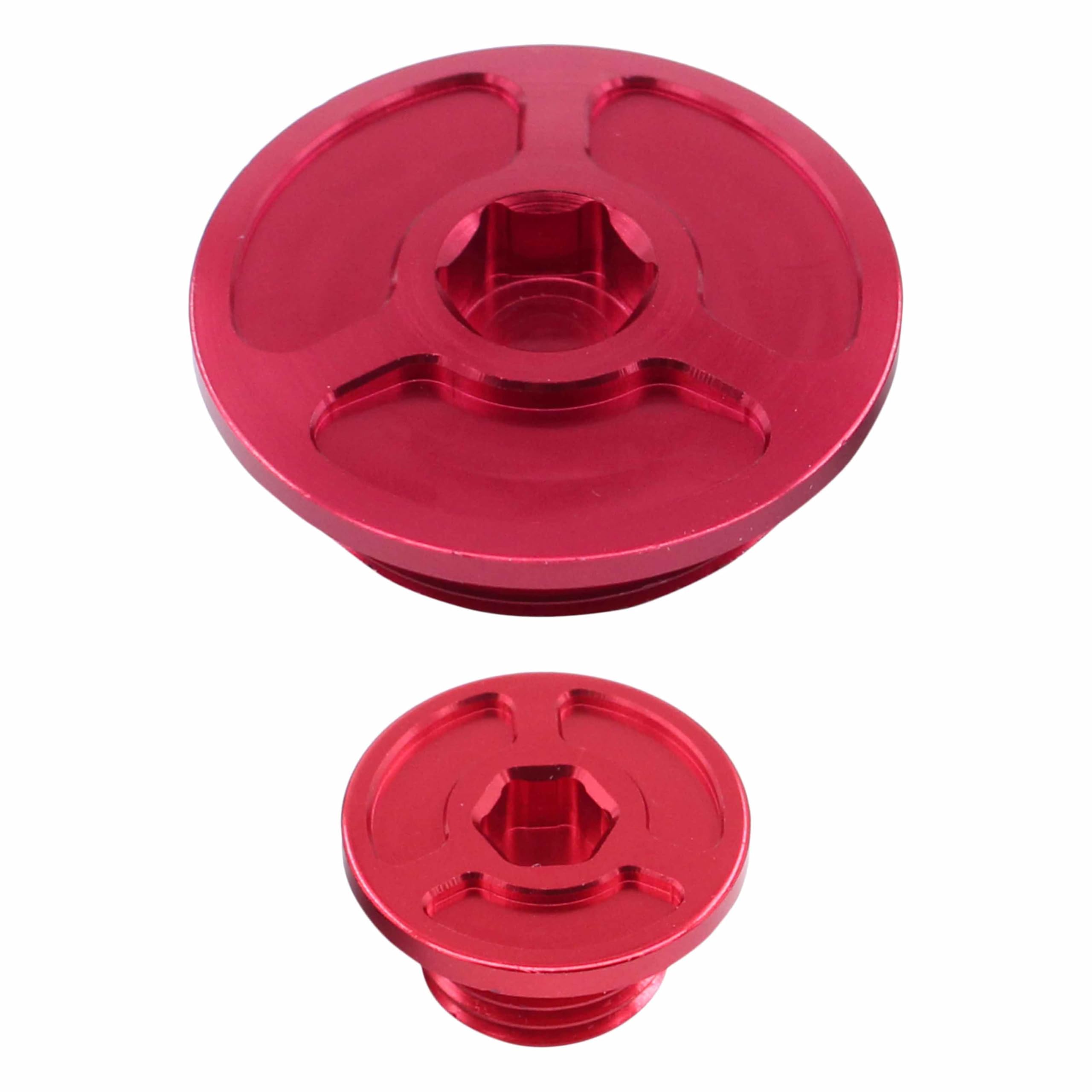 Amazon.com: ApplianPar Red Billet Engine Plug Crankcase Cover for
