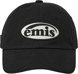 Tone On Tone Wappen Baseball Cap Adjustable Unisex Casual Streetwear Hat Black