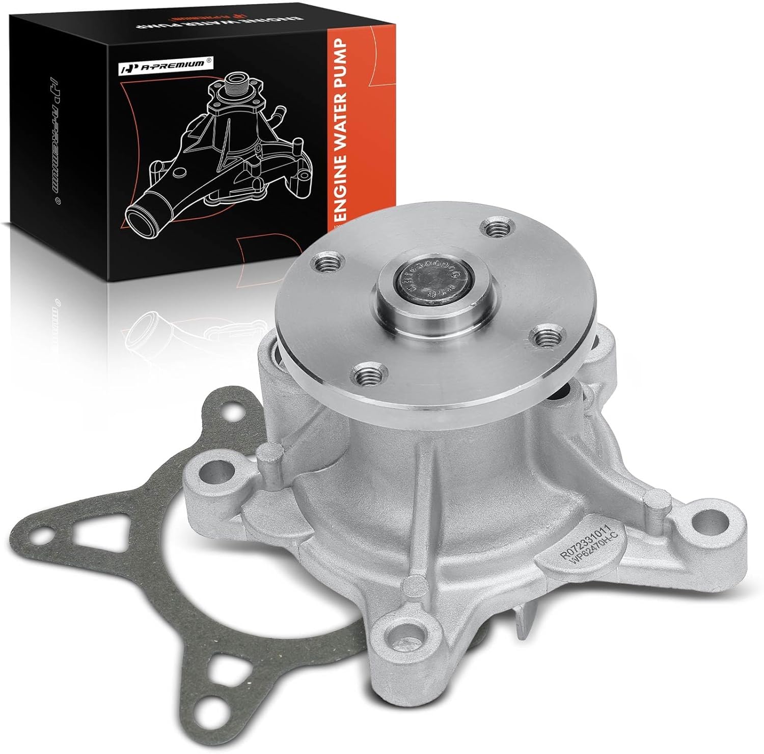 A-Premium Engine Water Pump W/Gasket [fits DOHC, 4Cyl 1.6L] Compatible with Hyundai Accent 12-18, Elantra, Kona, Sonata, Tucson, Veloster & Kia Forte Koup, Forte5, Optima, Rio 12-17, Soul 10-19