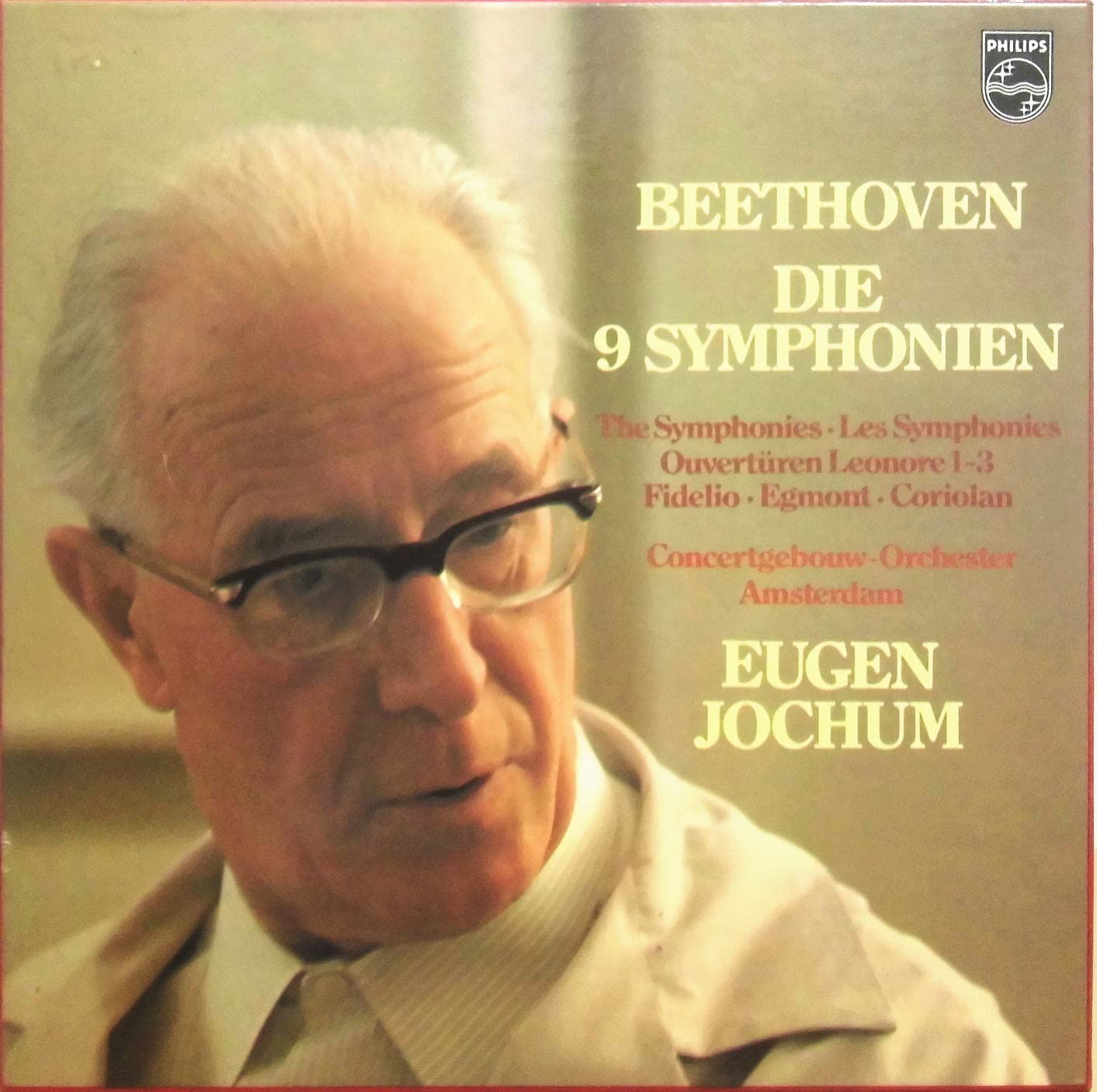 洋楽 Eugen Jochum Beethoven 9 Symphonies LP Amazon | Beethoven 9 Symphonies / Eugen Jochum, Concertgebouw