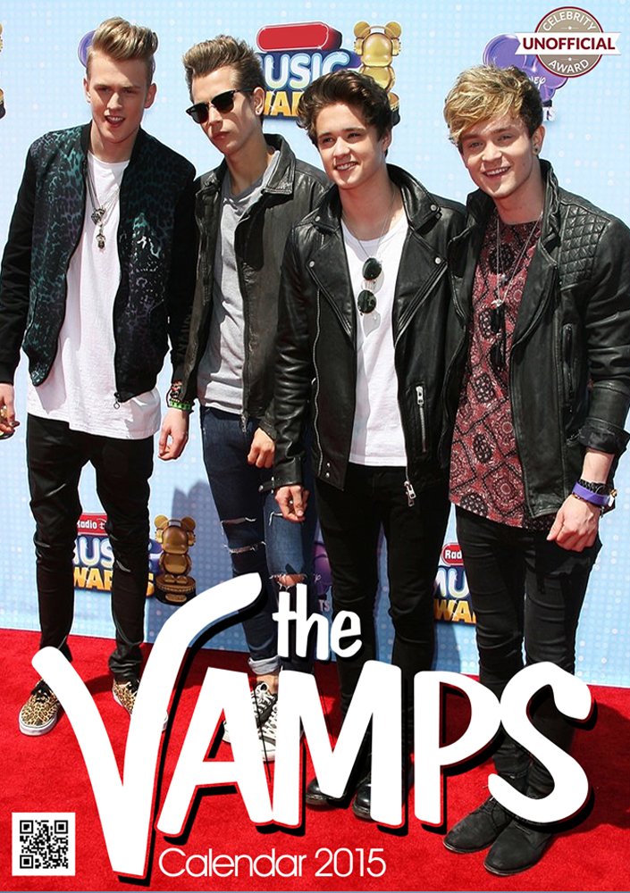 The Vamps A3 Calendar 2015