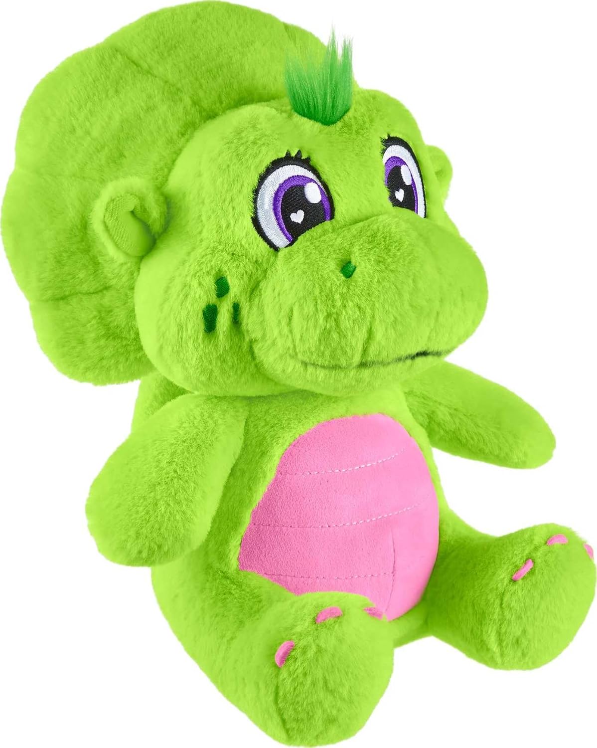 Barney’s World Toddler Toys, Baby Bop Plush, 12-inch Figure with Soft & Cuddly Texture for Pretend Play, Kids Ages 2+ Years