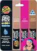 Sun Zapper Beauty Pack - Light Skin Tone, Dark Skin Tone, Pink 3 Pack - SPF 50 Zinc Oxide Sunscreen Sticks