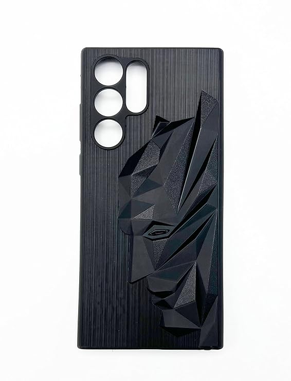 NIUKIN Silicone Mobile Case for Samsung Galaxy S22 Ultra Batman