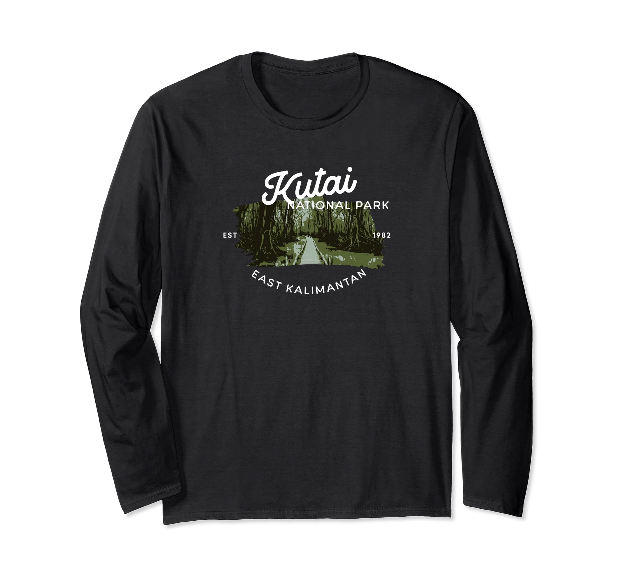 Kutai National Park East Kalimantan Long Sleeve T-Shirt