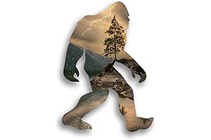 Bigfoot Decal: Express Your Love for the Cryptid