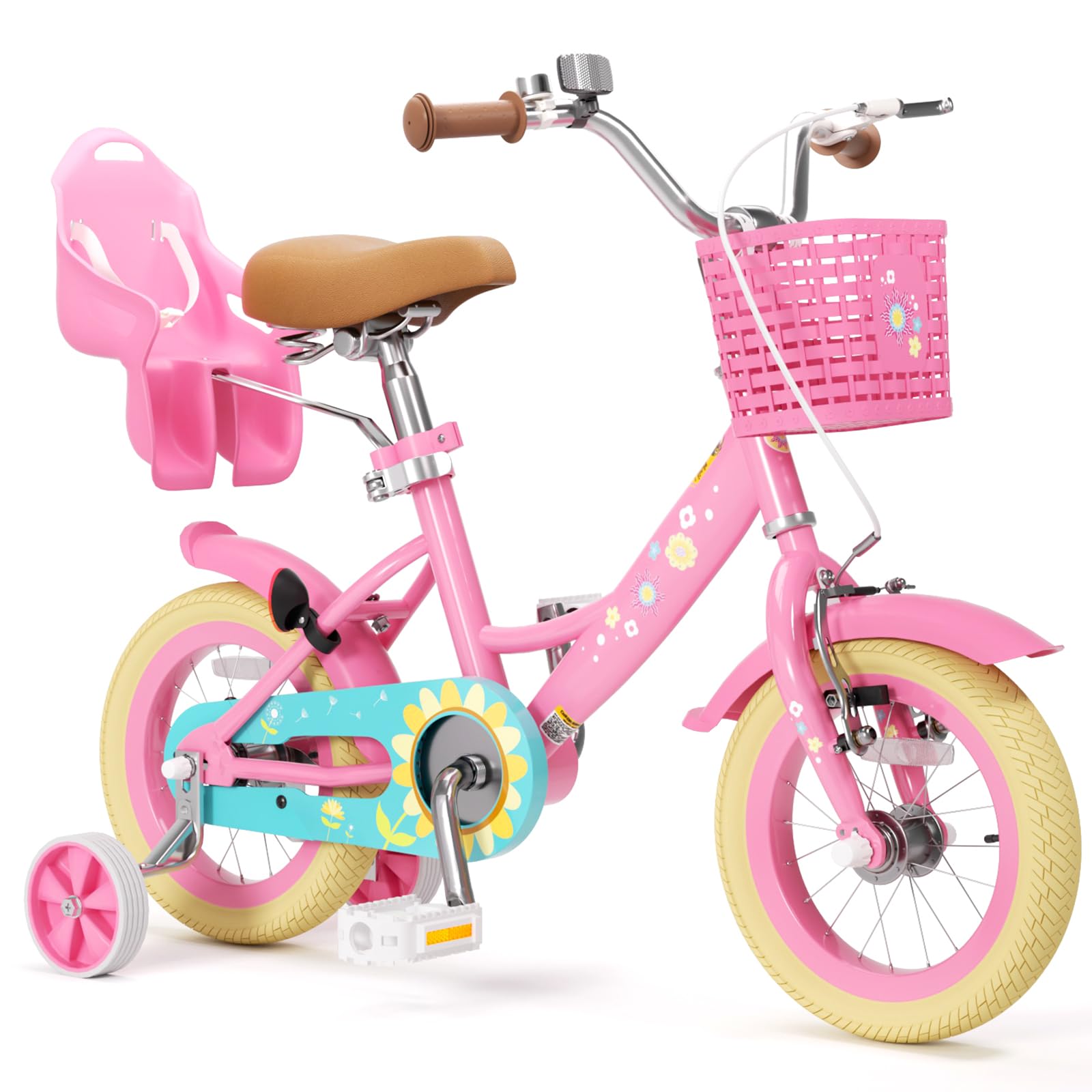XJD キッズバイク 12インチ Amazon.com: XJD Girls Bike for Toddlers 3-9 Years Old Kids, 12 14