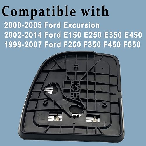 Miniatura 2 de Excursion - Espejo calefactable para lado del pasajero, compatible con Ford E150 E250 E350 E450 1999-2007, Ford F250 F350 F450 F550 2000-2005, Ford