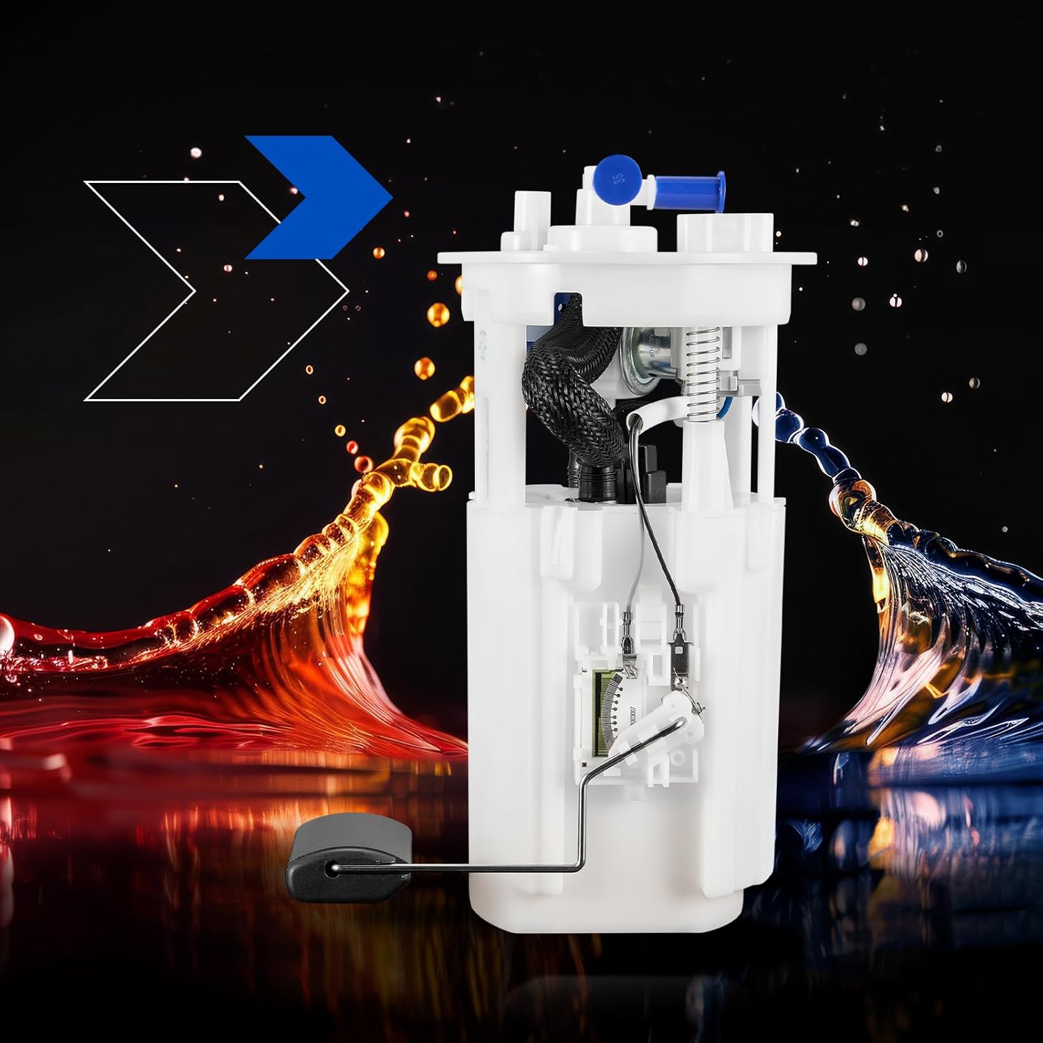 E8994M Fuel Pump Module Assembly Compatible with Hyundai Accent 2000-2002 1.5L L4, 2001-2002 1.6L L4, Gas - Image 2