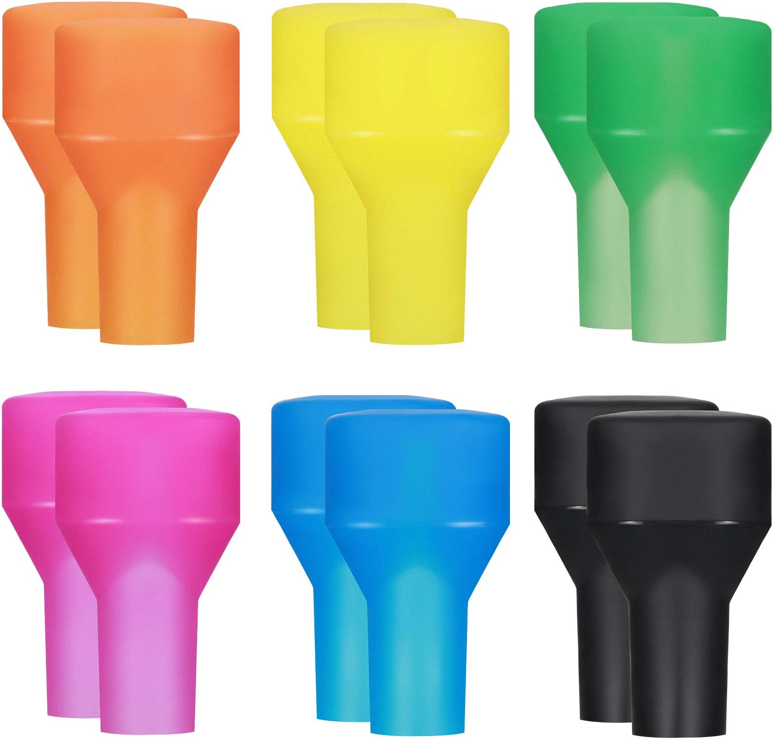 12 Pieces Bite Valve Replacement Mouthpiece Unisex Bite Valve Cover for Hydration Pack Bladder Water Backpack